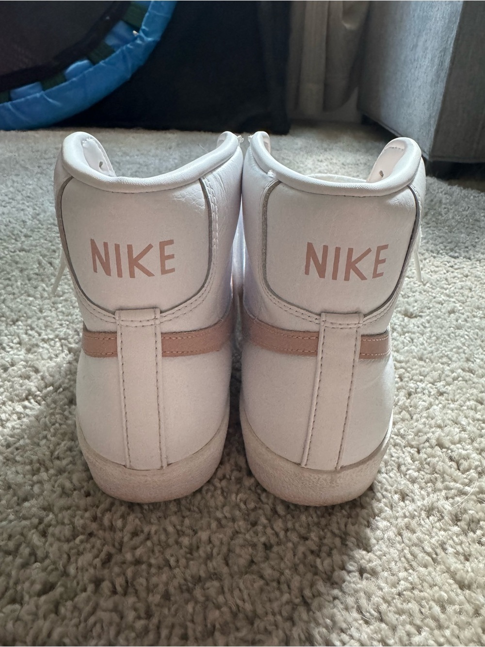 Nike mid 77 vintage blazer shoes white oxford pink CZ1055-118 size 10